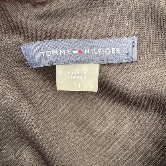 Tommy Hilfiger Floral Jumpsuit Career Wear Black - Picture 5 of 6